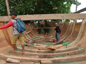 Bau eines Safaribootes